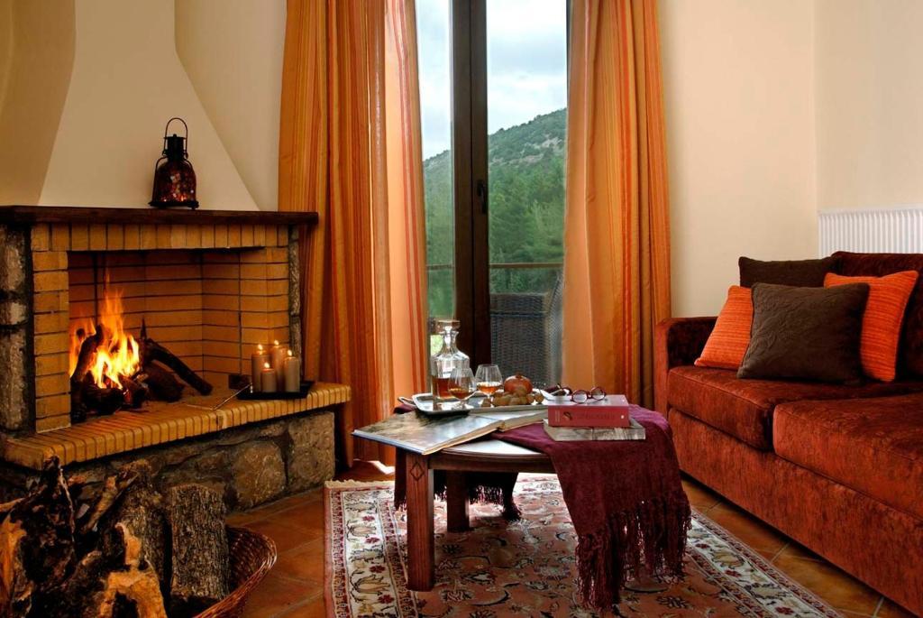 Dryas Guesthouse Polidrosos Cameră foto